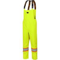 5054 Salopettes isol&eacute;es The Rock 300D, Polyester, Petit, Jaune lime haute visibilit&eacute; Nia-Chem Ltd.