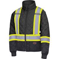 5017 Manteau matelass&eacute; pour cong&eacute;lateur, Polyester, Noir, T-petit Nia-Chem Ltd.