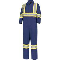 5516T Safety Coveralls, 44 (Tall), Navy Blue Nia-Chem Ltd.