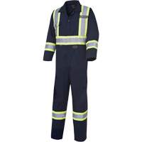 516T Coveralls, 40 (Tall), Navy Blue Nia-Chem Ltd.
