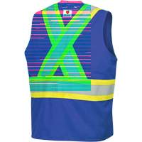 7730 FR-Tech&reg; Flame-Resistant Arc Safety Vest, Small, Royal Blue, 10 cal/cm² Nia-Chem Ltd.