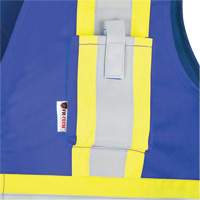 7730 FR-Tech&reg; Flame-Resistant Arc Safety Vest, Small, Royal Blue, 10 cal/cm² Nia-Chem Ltd.