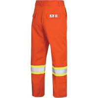 7763 Pantalon de s&eacute;curit&eacute; haute visibilit&eacute; r&eacute;sistant aux arcs &eacute;lectriques FR-Tech 88/12, 30, x 30, Orange haute visibilit&eacute;, 9,7 cal/cm² Nia-Chem Ltd.