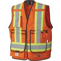 7732 FR-Tech&reg; Flame-Resistant Arc Surveyor's Vest, Small, High Visibility Orange, 9.7 cal/cm² Nia-Chem Ltd.