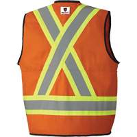 7732 FR-Tech&reg; Flame-Resistant Arc Surveyor's Vest, Small, High Visibility Orange, 9.7 cal/cm² Nia-Chem Ltd.