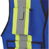 7733 FR-Tech&reg; Flame-Resistant Arc Surveyor's Vest, Small, Royal Blue, 9.7 cal/cm² Nia-Chem Ltd.