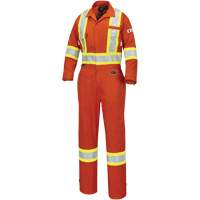 7702W Combinaison FR-Tech ignifuge/contre les arcs pour femme, Taille T-petit, Orange haute visibilit&eacute;, 10 cal/cm² Nia-Chem Ltd.