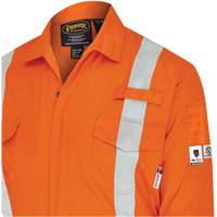 7702BB Combinaison de s&eacute;curit&eacute; FR-Tech 2 tons, Taille 36, Bleu marin/Orange, 10 cal/cm² Nia-Chem Ltd.