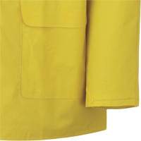 577J Veste imperm&eacute;able, Polyester/PVC, Petit, Jaune Nia-Chem Ltd.