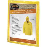 577J Veste imperm&eacute;able, Polyester/PVC, Petit, Jaune Nia-Chem Ltd.