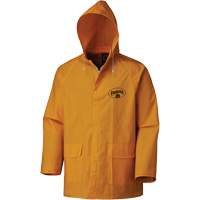 Flame-Resistant Rain Suit, Polyester/PVC, X-Small, Yellow SHE493 | Nia-Chem Ltd.