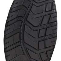 1028 Bottes de travail 8" marron, Cuir, Embout Acier, Taille 10 Nia-Chem Ltd.