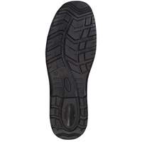 1027 Bottes de travail 8" noires, Cuir, Embout Acier, Taille 10 Nia-Chem Ltd.