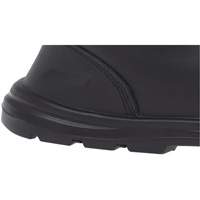 1027 Bottes de travail 8" noires, Cuir, Embout Acier, Taille 10 Nia-Chem Ltd.