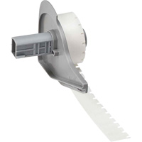 Harsh Environment Multi-Purpose Labels, Polyester, 0.35" L x 0.2" H, Black on Clear Nia-Chem Ltd.