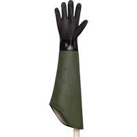 Gants r&eacute;sistants aux produits chimiques Chemstop, PVC, Doublure en Ouat&eacute;e Nia-Chem Ltd.