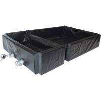 Ultra-Track Berm, 144 US gal. Capacity, 4' W x 6' L x 12" H, Foam Wall Nia-Chem Ltd.