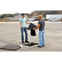 Barri&egrave;re flottante contre les Archaea Ultra-Drain Guard, Bior&eacute;m&eacute;diation/Huile & s&eacute;diments, 48" lo x 36" la Nia-Chem Ltd.