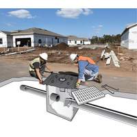 Bac de r&eacute;tention grande capacit&eacute; Ultra-Drain Guard, Huile & s&eacute;diments, 60" lo x 60" la Nia-Chem Ltd.