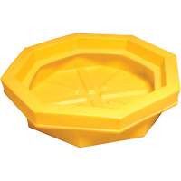 Ultra-Drum Tray sans grille, 32" lo x 32" la x 8,1" h, Cap. de d&eacute;versement 22,8 gal. US Nia-Chem Ltd.
