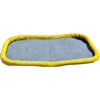 Small Ultra-Filter Pad, 0.8 US gal. Capacity, 2.5' W x 2' L x 3" H, Foam Wall Nia-Chem Ltd.
