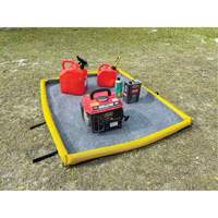 Small Ultra-Filter Pad, 0.8 US gal. Capacity, 2.5' W x 2' L x 3" H, Foam Wall Nia-Chem Ltd.