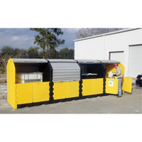 P16 Plus Ultra-Hard Top Spill Pallets sans drain, 250" lo x 79" la x 62" h, Capacit&eacute; de charge 9000 lb Nia-Chem Ltd.