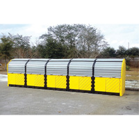 P20 Plus Ultra-Hard Top Spill Pallets sans drain, 312" lo x 79" la x 62" h, Capacit&eacute; de charge 9000 lb Nia-Chem Ltd.