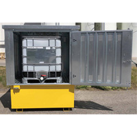 Couvercle rigide en acier Ultra-IBC, 71,1" lo x 83,1" la x 66,3" h, Capacit&eacute; de charge 5640 lb Nia-Chem Ltd.