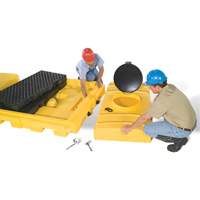 R&eacute;servoir dexpansion pour Ultra-Modular IBC Spill Pallets Nia-Chem Ltd.
