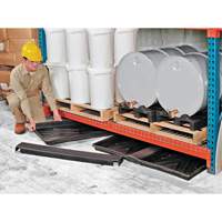 Ultra-Rack Containment Tray – plateau triple, 72" lo x 44" la x 2,8" h, Cap. de d&eacute;versement 24 gal. US Nia-Chem Ltd.