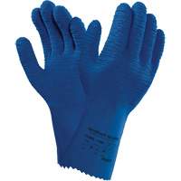 Alphatec&reg; 62-401 Gloves, Size 7, 12.6" L, Rubber Latex, Cotton Inner Lining Nia-Chem Ltd.