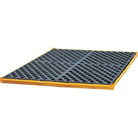 Ultra-Spill Deck flexible, 4 barils, Capacit&eacute; de d&eacute;versement 22 gal. US, 48" x 48" x 2,5" Nia-Chem Ltd.