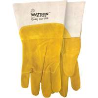 Gants de soudure robustes, Cuir fleur de ch&egrave;vre/Cuir de vache refendu, Taille Moyen Nia-Chem Ltd.