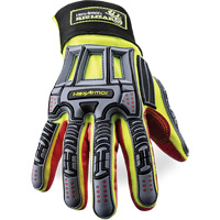 Rig Lizard&reg; 2028X Cut-Resistant Gloves, 6/X-Small, Synthetic/HPPE Palm, Elastic/Hook & Loop Cuff Nia-Chem Ltd.