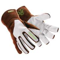HeatArmor&reg; 5054 Welding Gloves, Grain Goatskin, Size Small/7 Nia-Chem Ltd.