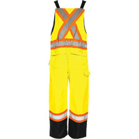 Salopette de s&eacute;curit&eacute; dhiver TO1, Polyester, Petit, Noir/Jaune lime haute visibilit&eacute; Nia-Chem Ltd.