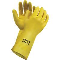 Gants r&eacute;utilisables Dura-Fit , Taille Petit/7, 12" lo, Latex, Doublure en Ouat&eacute;e, 20 mils Nia-Chem Ltd.
