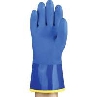 AlphaTec&reg; 23-202 PVC Gloves, Size 8, 11.8" L, Cotton, Fleece Inner Lining Nia-Chem Ltd.