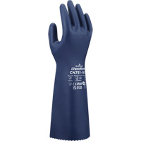 Gants r&eacute;sistants aux produits chimiques CN751, Taille Petit/7, 15" lo, Nitrile, 18 mils Nia-Chem Ltd.