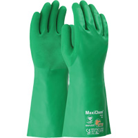 ATG MaxiChem&reg; Chemical-Resistant Gloves, Size Small, 14" L, Nitrile Nia-Chem Ltd.