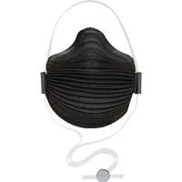 AirWave M Series Black Disposable Masks with SmartStrap<sup>®</sup> & Nose Flange, N95, NIOSH Certified, Medium/Large SHH514 | Nia-Chem Ltd.