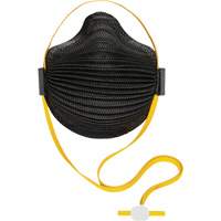 AirWave M Series Black Disposable Masks with SmartStrap<sup>®</sup> & Full Foam Flange, N95, NIOSH Certified, Small SHH517 | Nia-Chem Ltd.