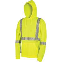 6965 Chandail &agrave; capuchon de s&eacute;curit&eacute; en il-de-perdrix, Petit, Jaune lime haute visibilit&eacute; Nia-Chem Ltd.