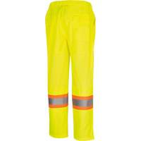 5999PW Women's  Traffic Safety Pants, Polyester, X-Small, High Visibility Lime-Yellow Nia-Chem Ltd.
