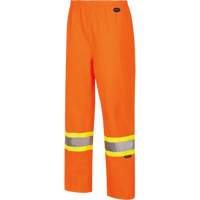 5627W Women's Waterproof Bib Pants, Polyester/Polyurethane, X-Small, High Visibility Orange Nia-Chem Ltd.
