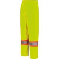 5629W Women's Waterproof Bib Pants, Polyester/Polyurethane, X-Small, High Visibility Lime-Yellow Nia-Chem Ltd.