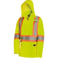 5628W Parka matelass&eacute; de s&eacute;curit&eacute; 300D The Rock, Polyester/Polyur&eacute;thane, Jaune lime haute visibilit&eacute;, T-petit Nia-Chem Ltd.