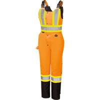 5040BBW Combinaison de s&eacute;curit&eacute; imperm&eacute;able haute visibilit&eacute; pour femmes, Polyester, T-petit, Noir/Orange haute visibilit&eacute; Nia-Chem Ltd.