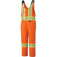 6617ZT High-Visibility Safety Overalls with Leg Zippers, Poly-Cotton, 40 (Tall), High Visibility Orange Nia-Chem Ltd.